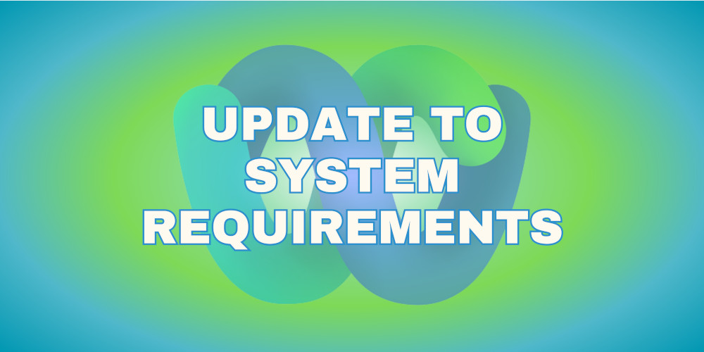 Important Update: New System Requirements for Cisco Webex Mobile Apps